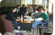 Members of the YRTE at work during 2nd face-to-face meeting